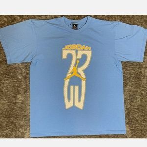 Jordan 23 Vintage Baby blue Mens Med Tshirt